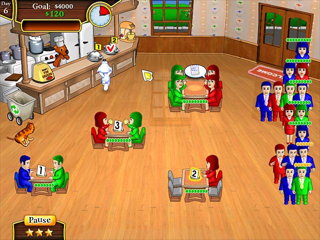 snowy lunch rush online game
